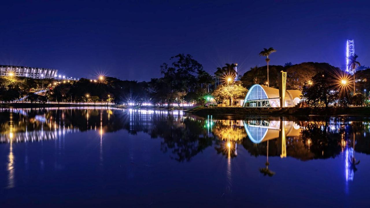 Jacuzzi Privativa em Frente à Lagoa da Pampulha Belo Horizonte Esterno foto